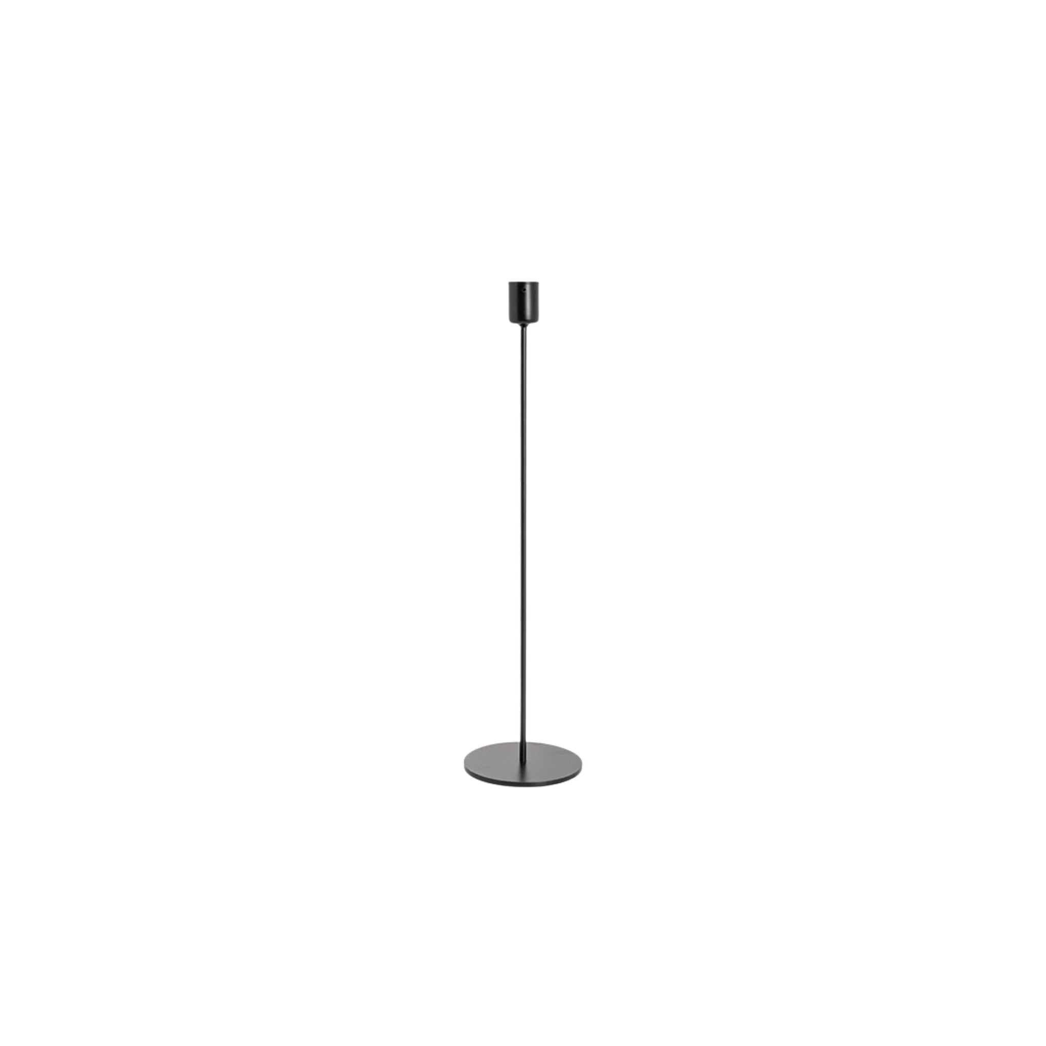 Candlearberra Single Stem - Black