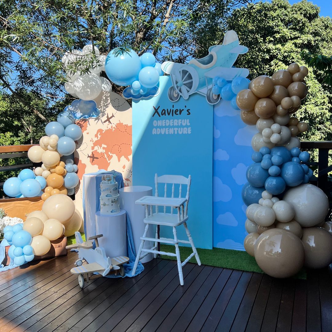 Signature Trio Backdrop Package