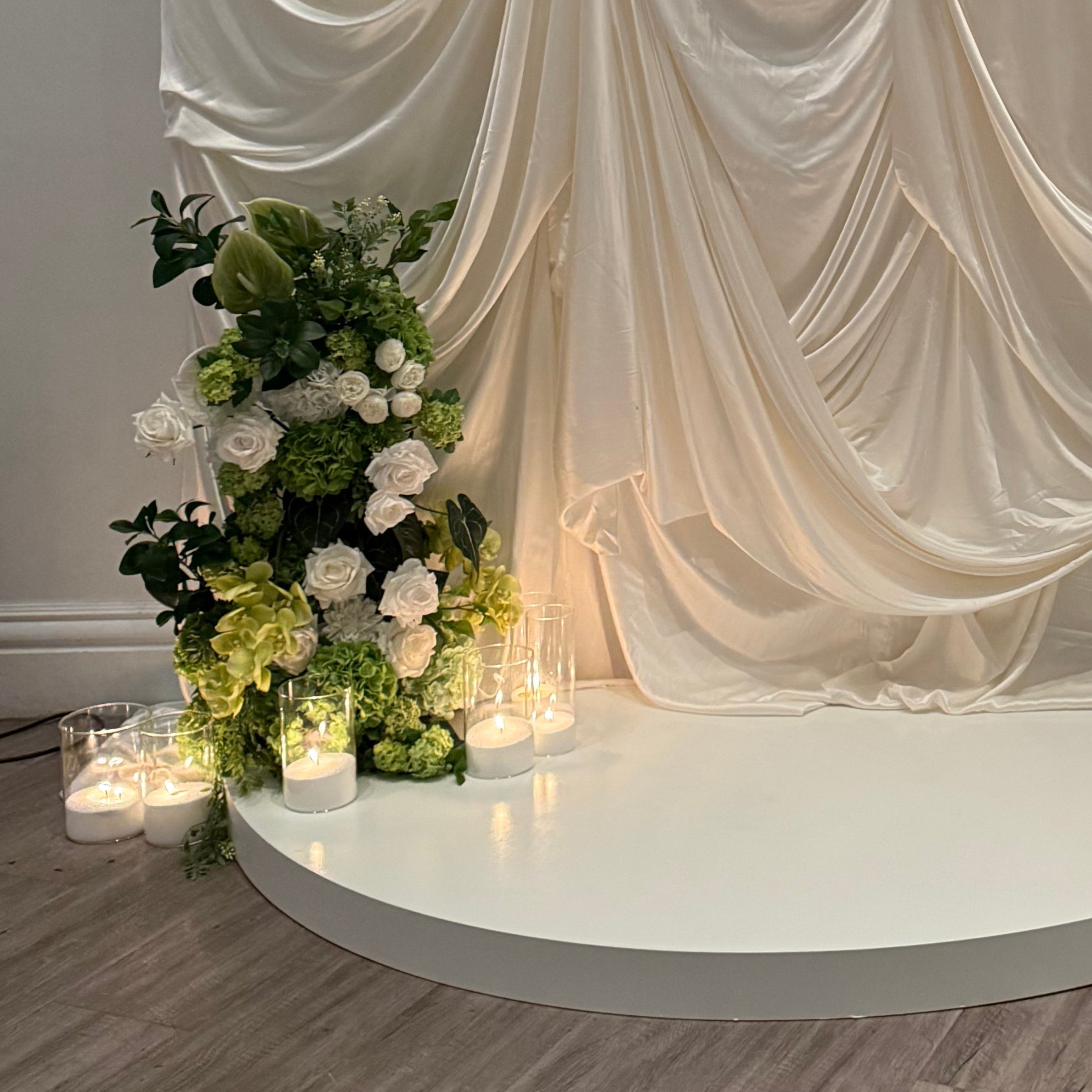 Custom Florals - Other (Arbors, Roof Installs, Floral Towers Etc)