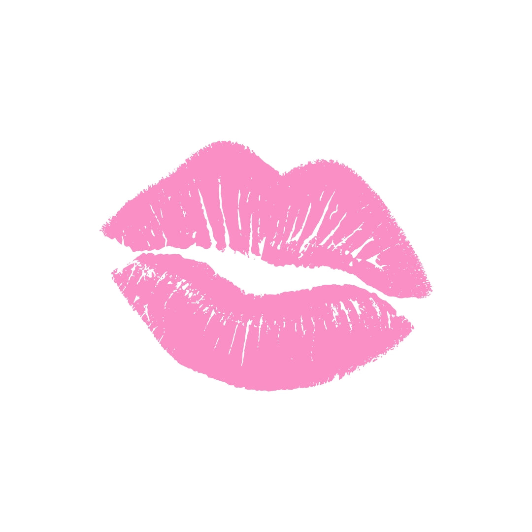 Pink Kiss Lips - 70cm / 85cm / 100cm
