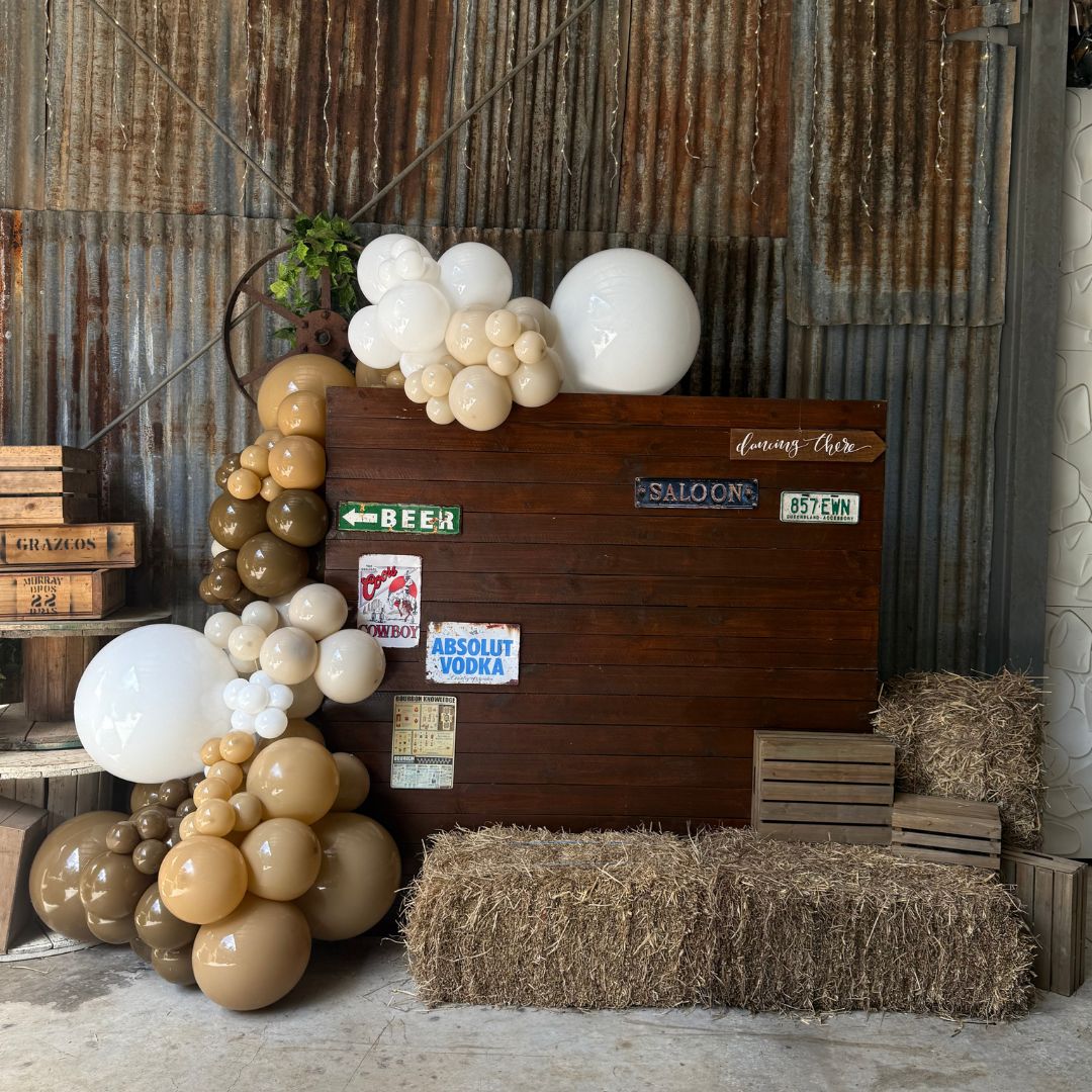 Rustic Western Backdrop Package