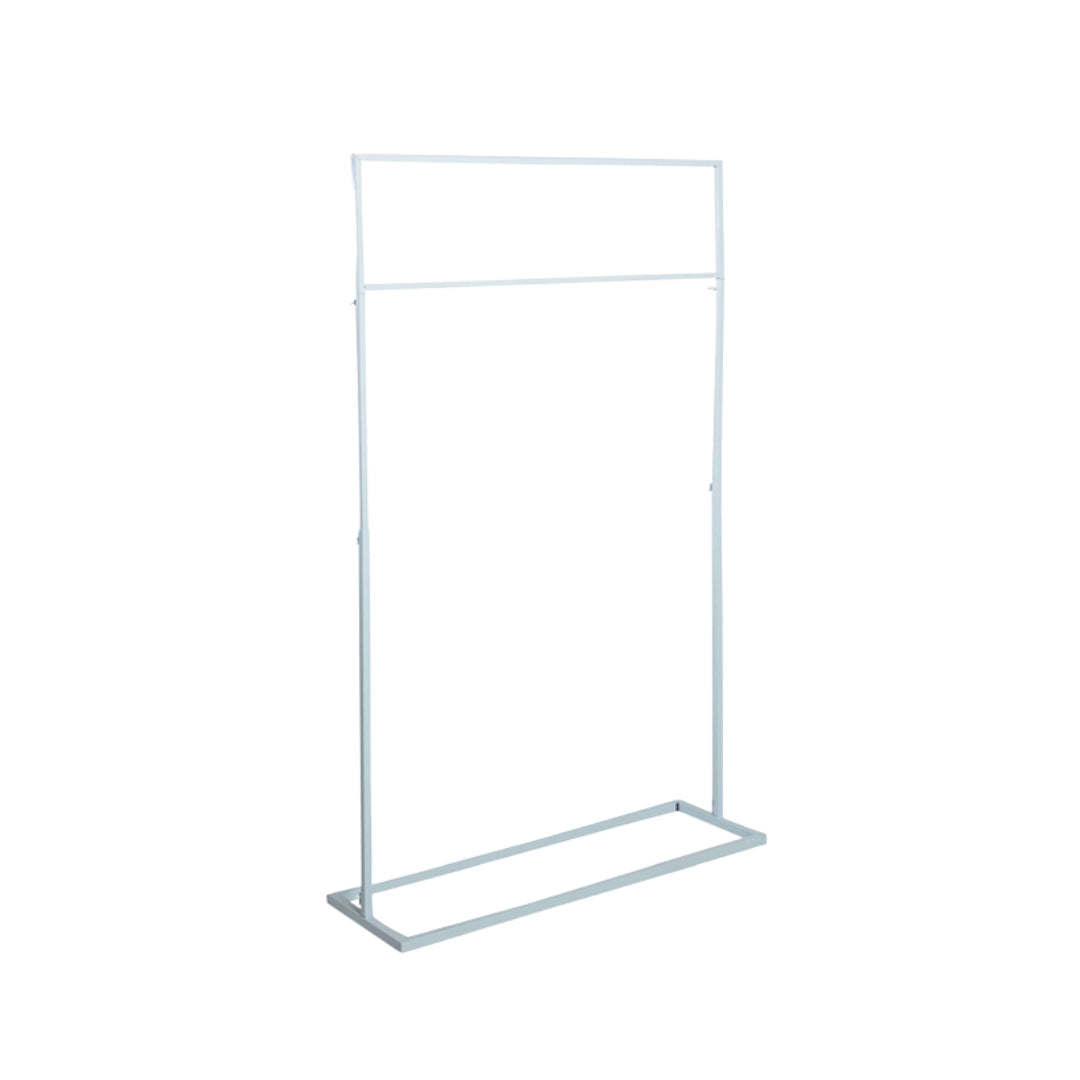 White Metal Stand – 1.5m x 1m