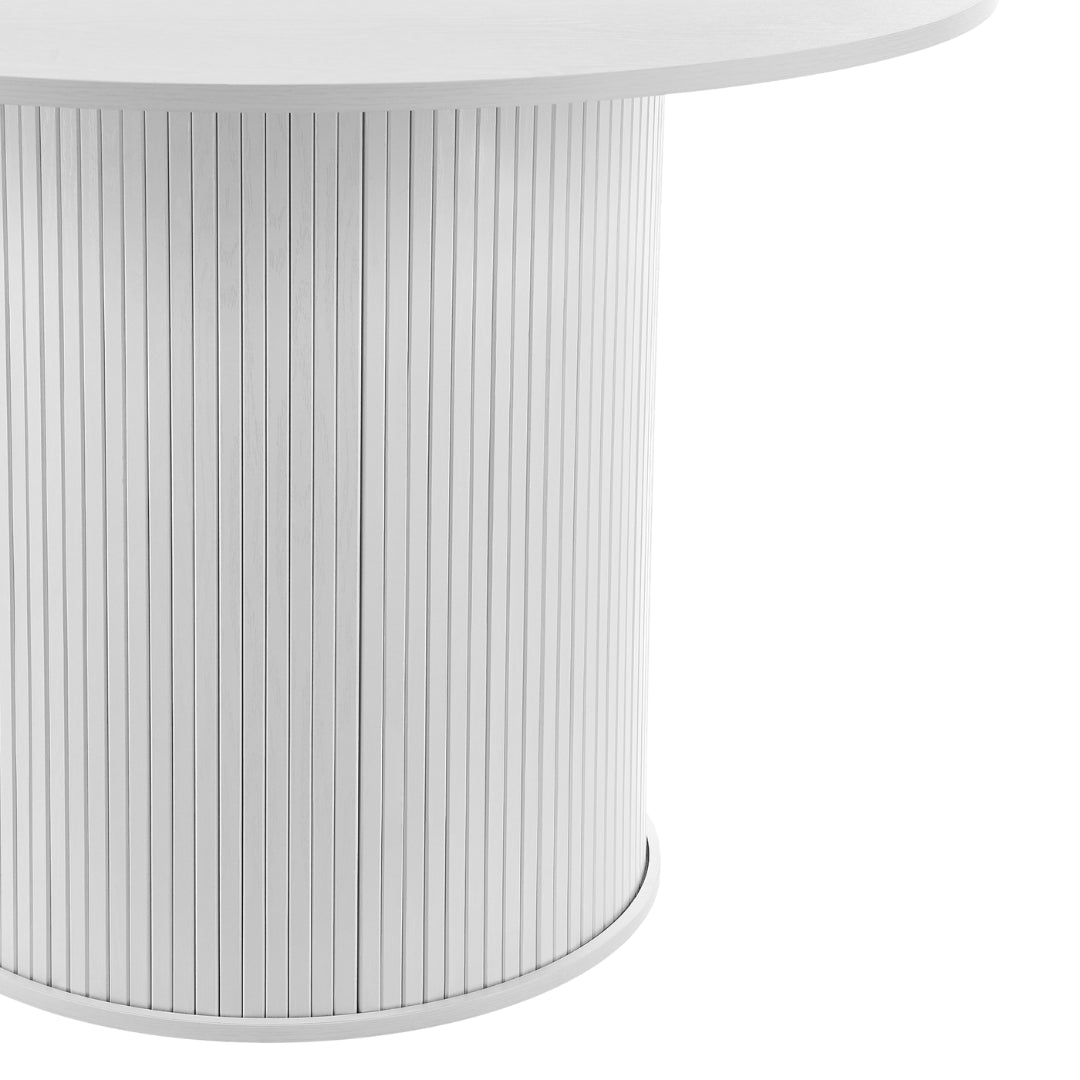 Round Cake/Signing Ripple Table – White