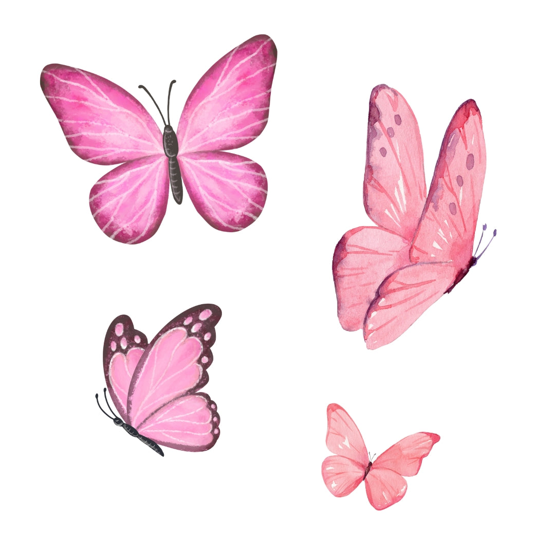 Butterfly Series – Assorted (10cm to 40cm, Set of 4)