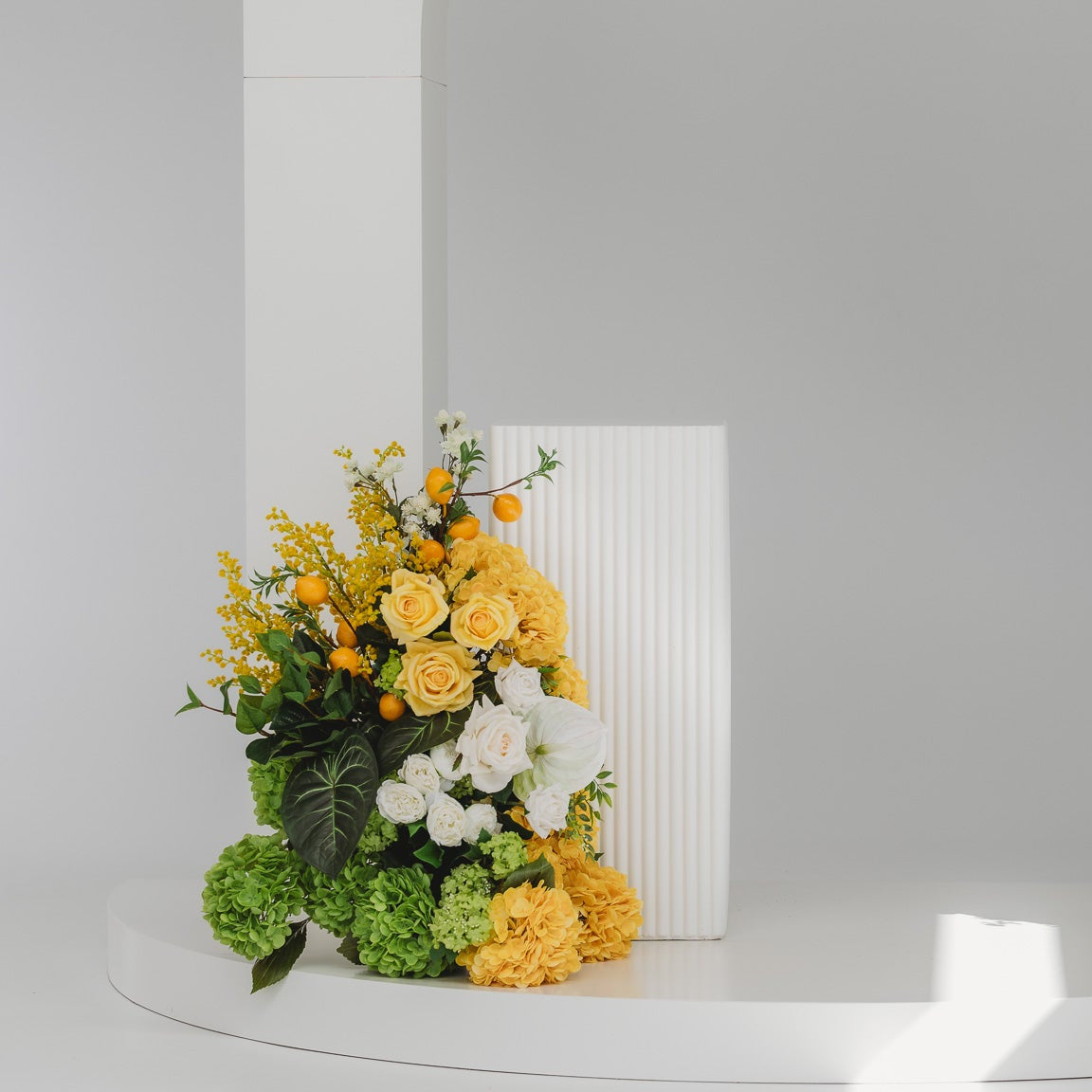 Custom Floral Arrangement - Foam Base/Hanging Arrangement - Large