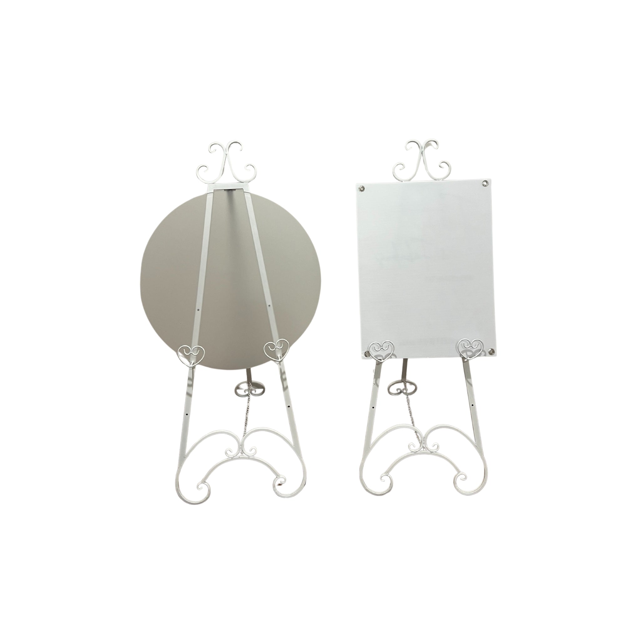 1.2m Easel - Metal (Heart Detail)