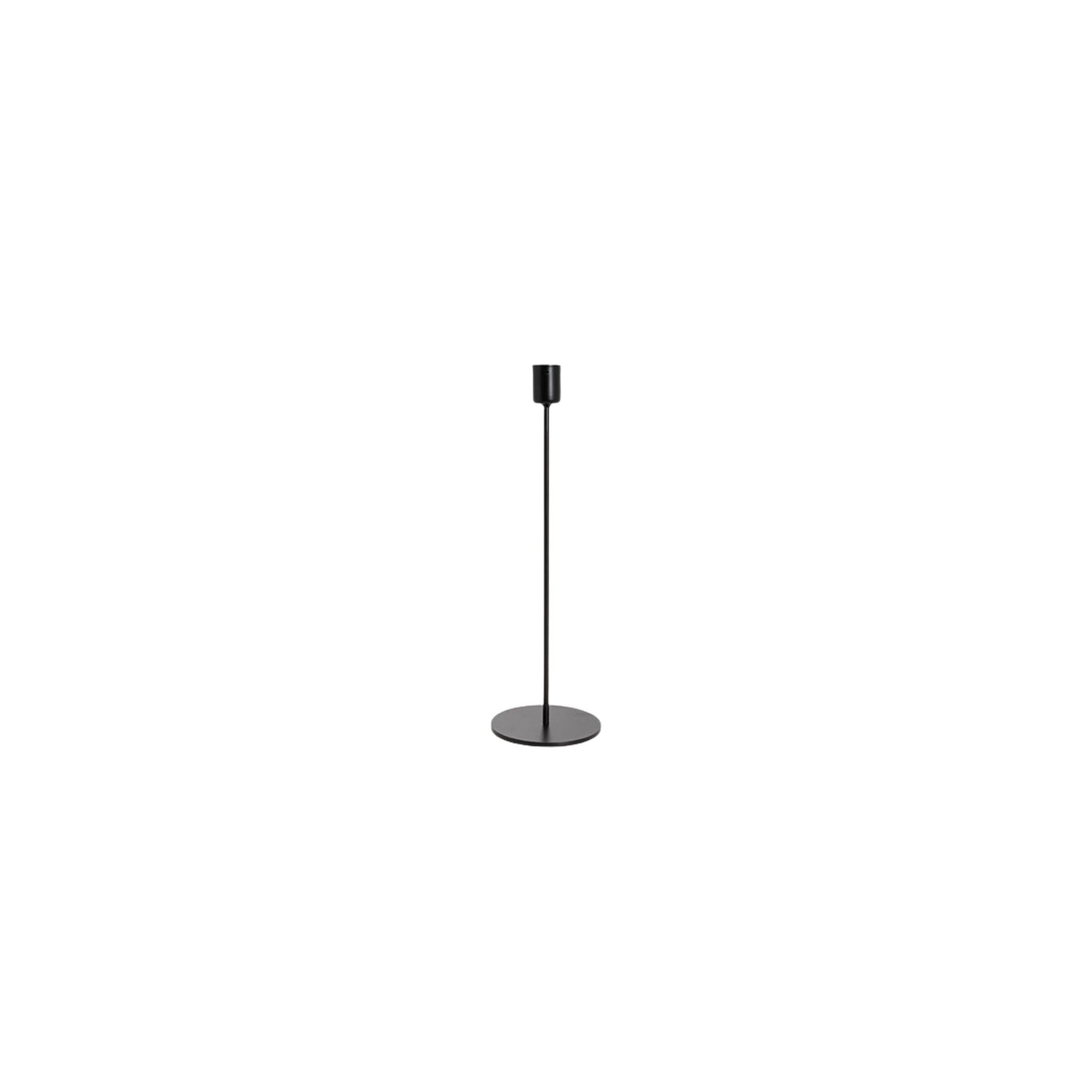 Candlearberra Single Stem - Black