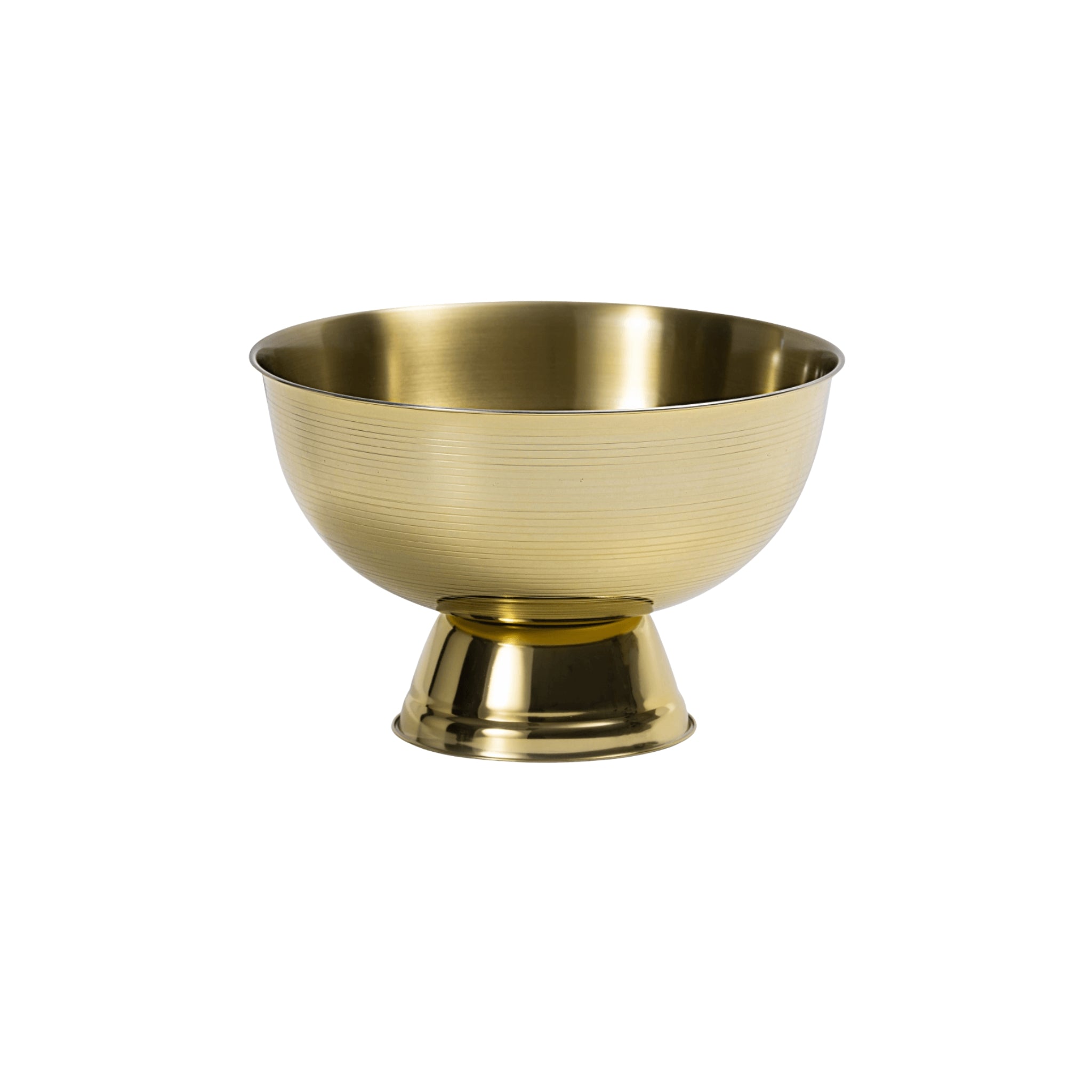 Champagne Bucket - Gold with Base Plate
