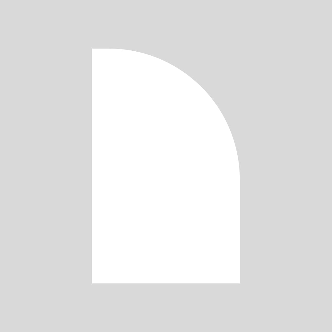 1.8m 1/2 Timber Arch / Sail Panel