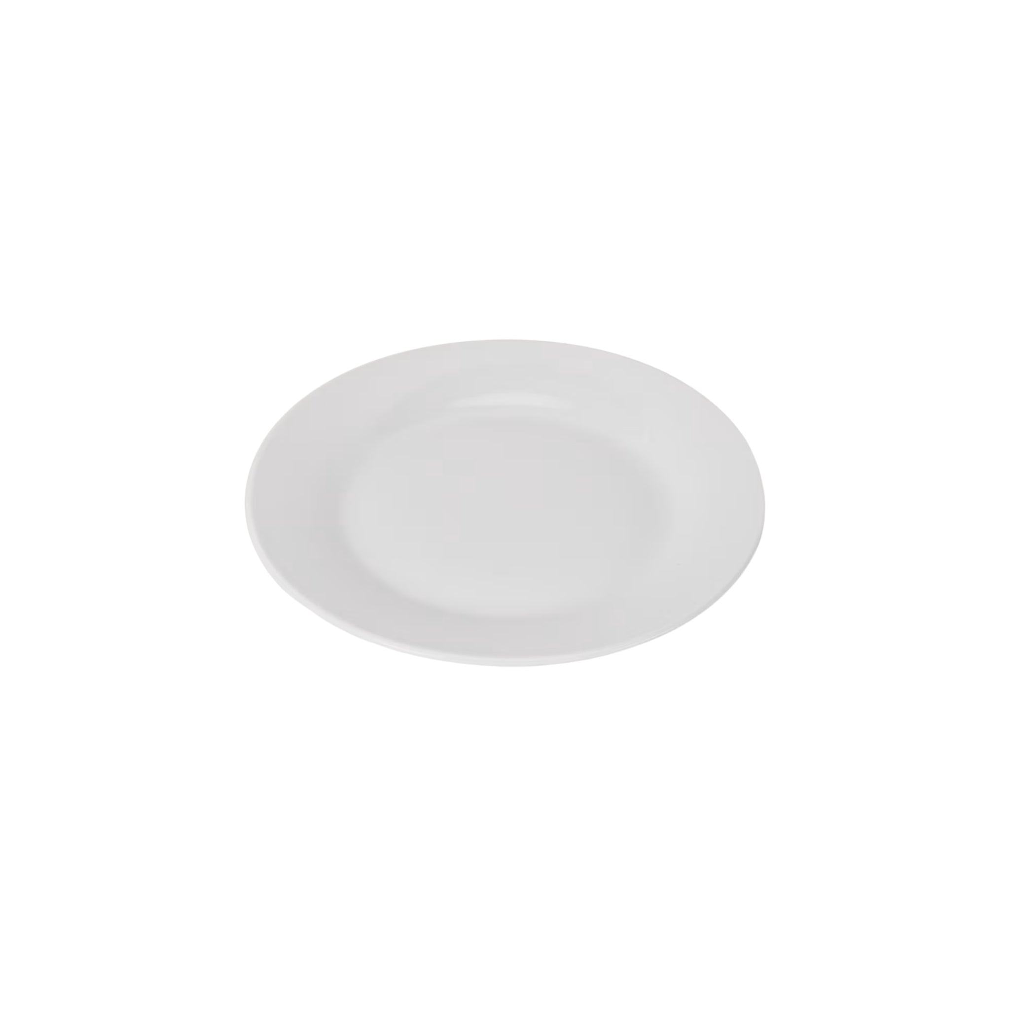 White Round Bread & Butter Plate