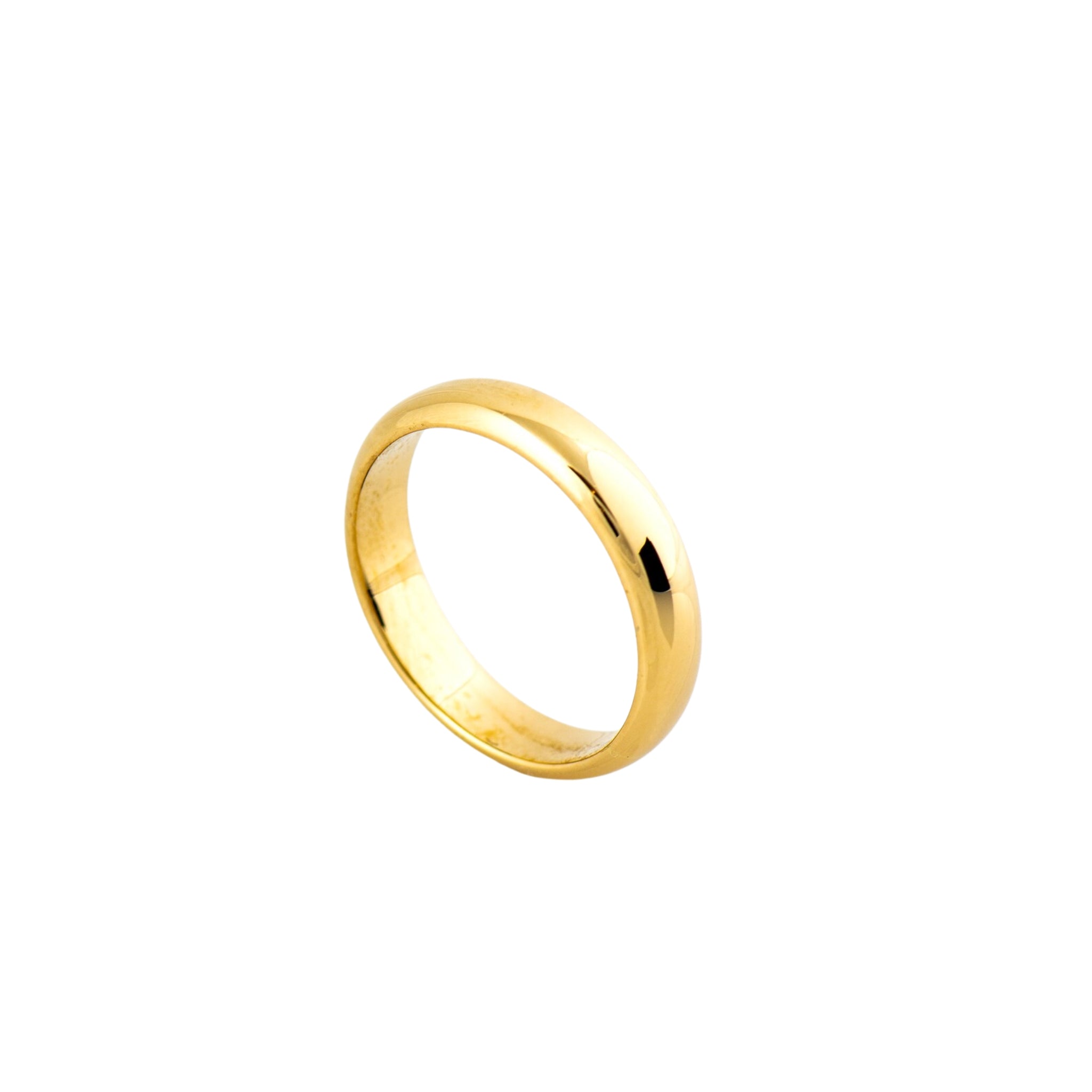 Napkin Ring - Gold Hoop