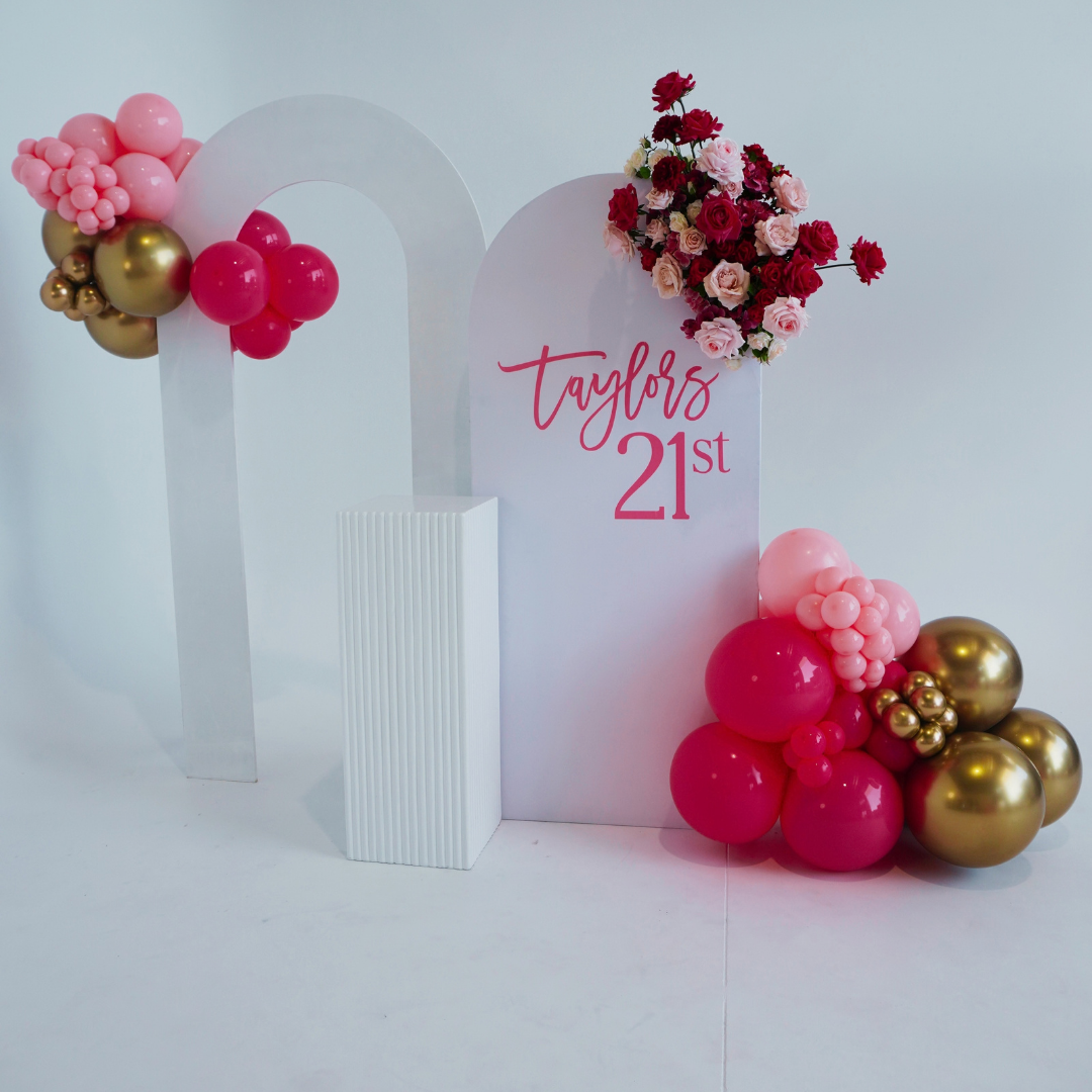 Luxe Layered Arch Backdrop Package
