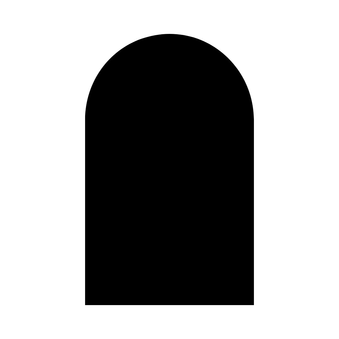 2m Timber Arch Panel