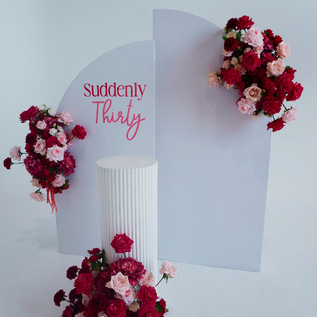 Luxe Bloom Backdrop Package