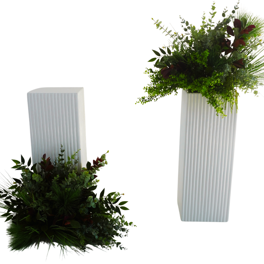 Classic Ceremony Plinth & Floral Package