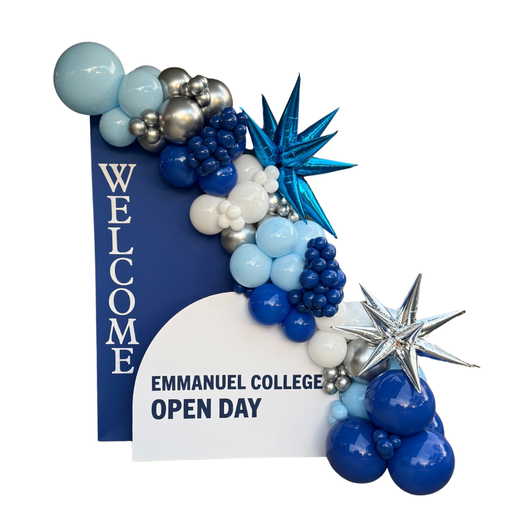 Celebration Double Arch Backdrop Package