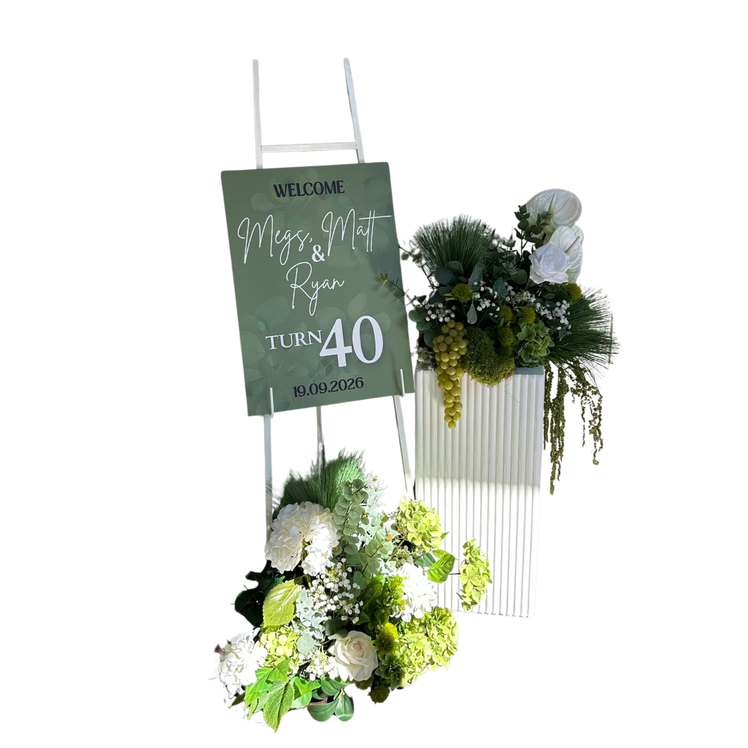 Luxe Frameless Print & Plinth Package