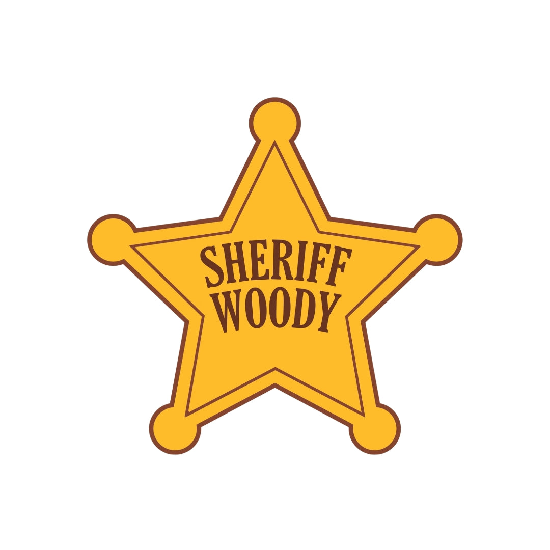 Sheriff WoodyBadge – 75cm