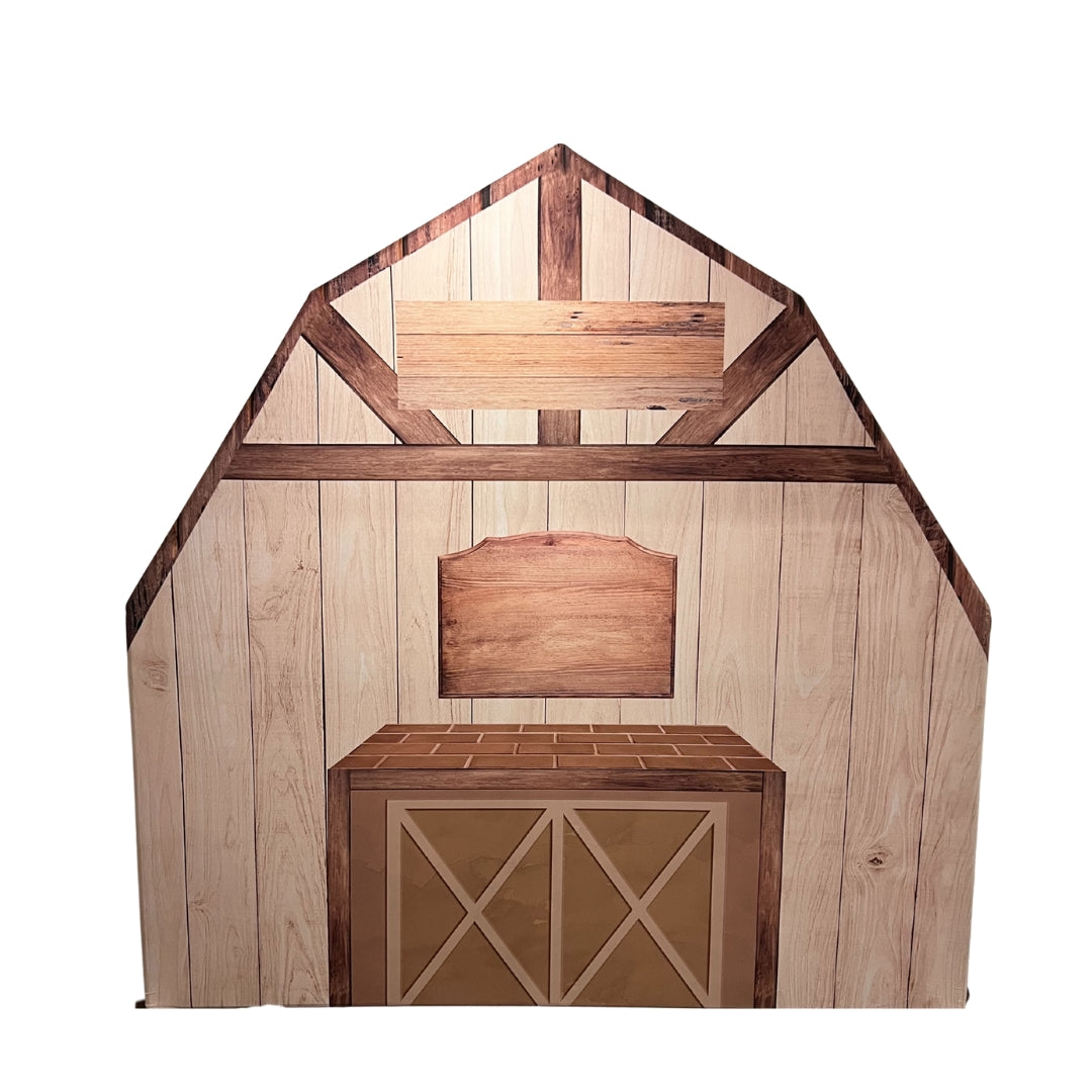 7ft x 7ft Barn Backdrop