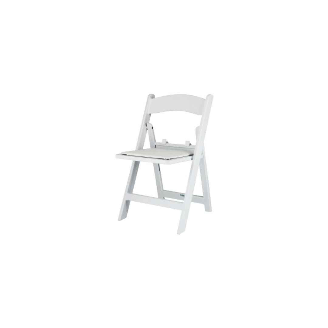 Children’s Americana Folding Chair – White (1–5 Years)