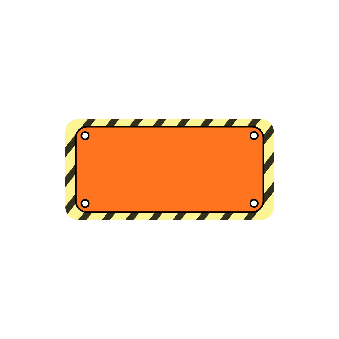 Custom Construction Banner - 85cm