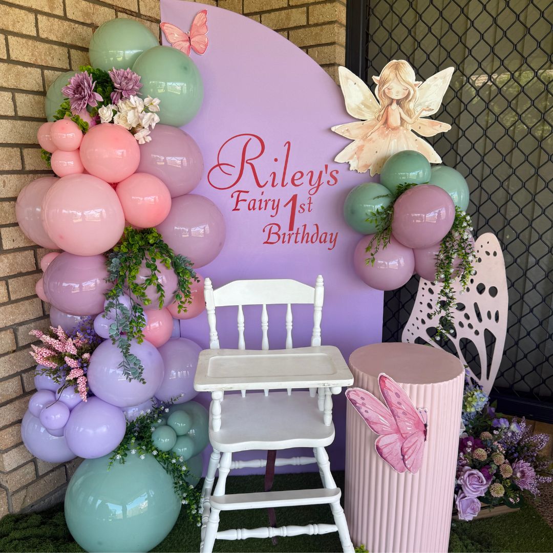 1/2 Arch Classic Backdrop Package