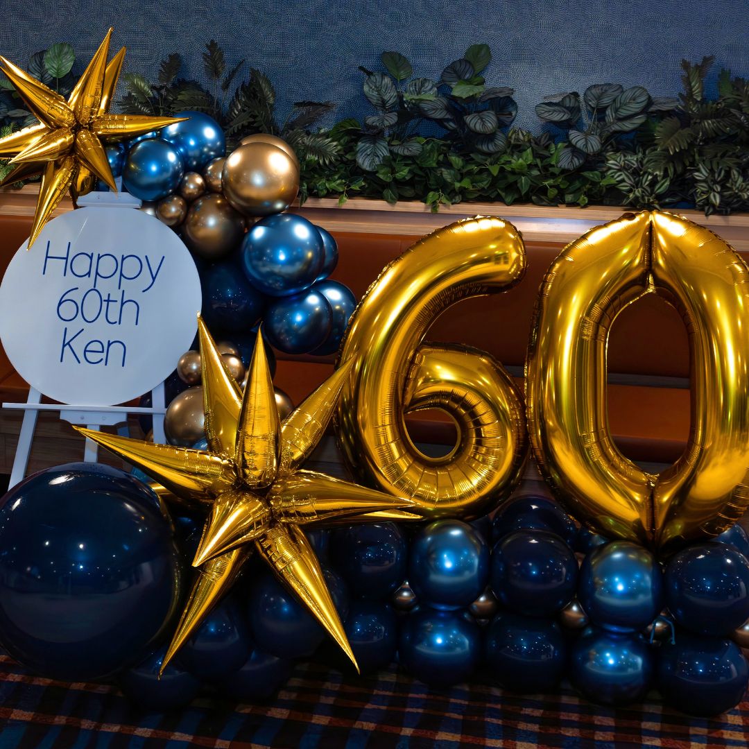 Balloon Stack & Sign Package