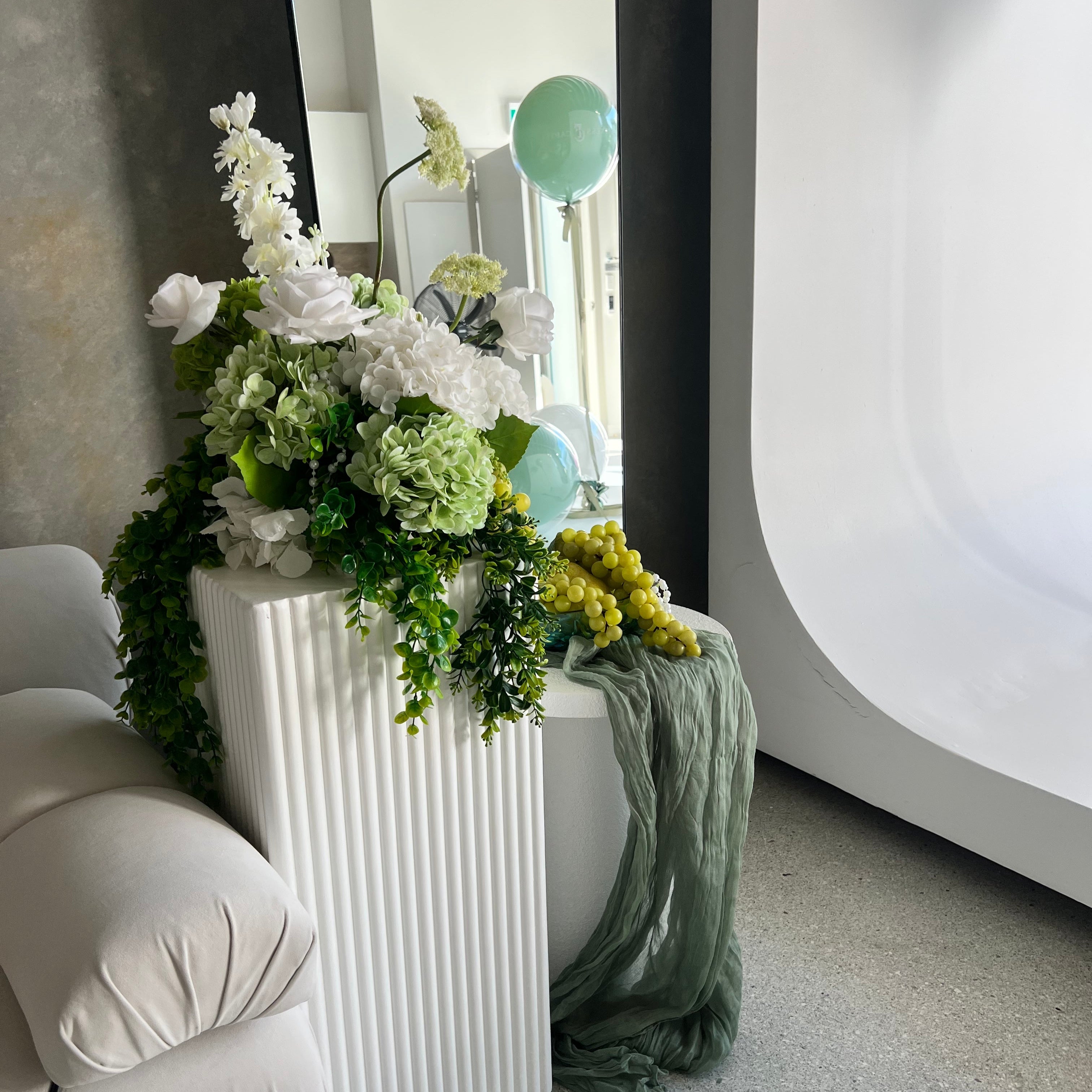 Custom Floral Arrangement - Foam Base/Hanging Arrangement - Medium