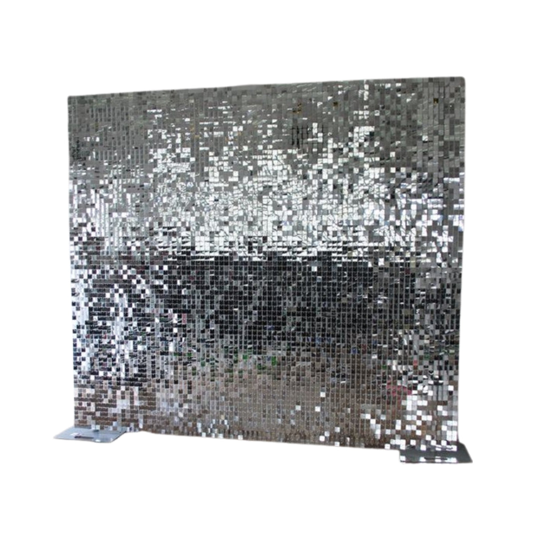 Metallic Shimmer Wall