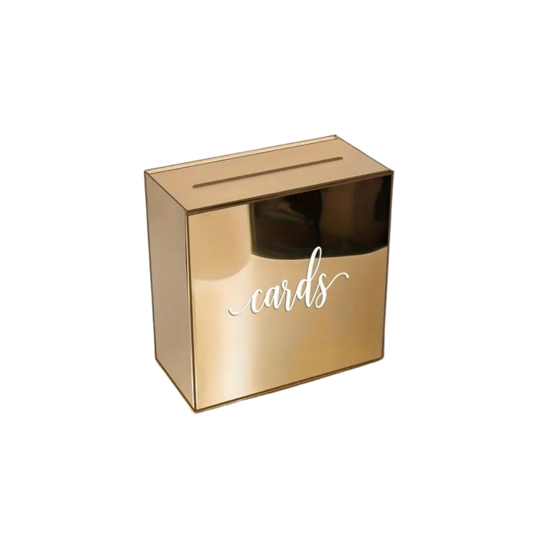 Acrylic Cards Box - Large 40cm