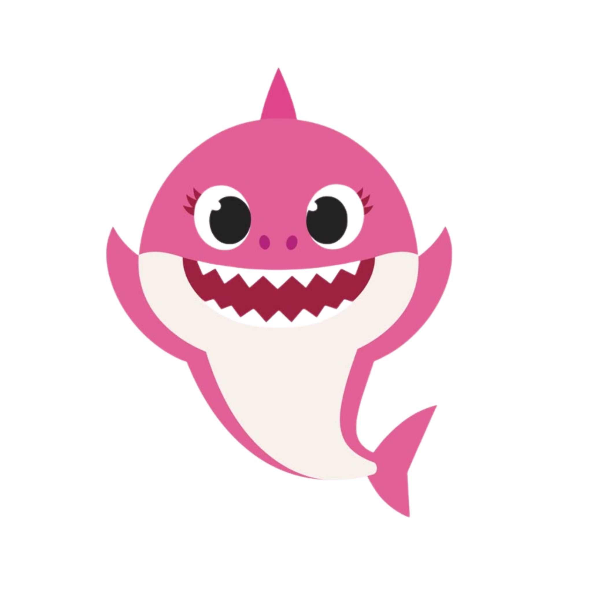 Baby Shark - Pink Shark - 100cm
