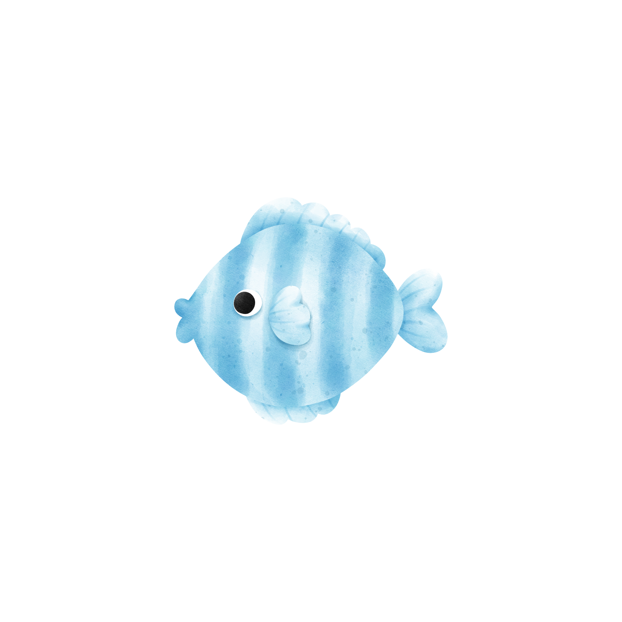 Oceanic - Blue Fish - 20cm Long