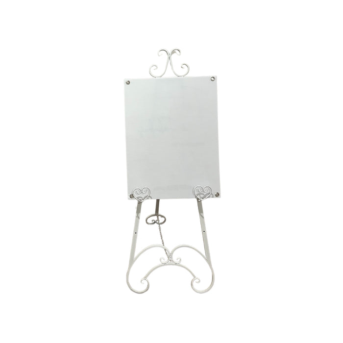 A2 Acrylic Rect Sign White Hire