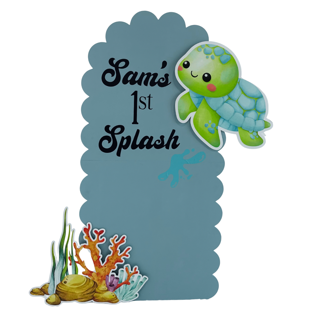 Scalloped Arch & Cutout Backdrop Package