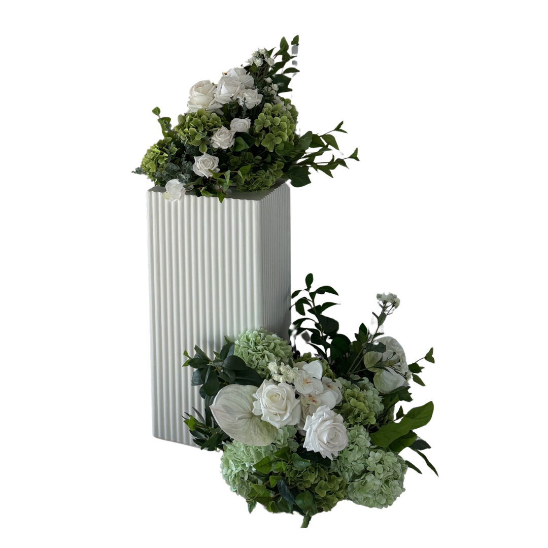 Classic Ceremony Plinth & Floral Package