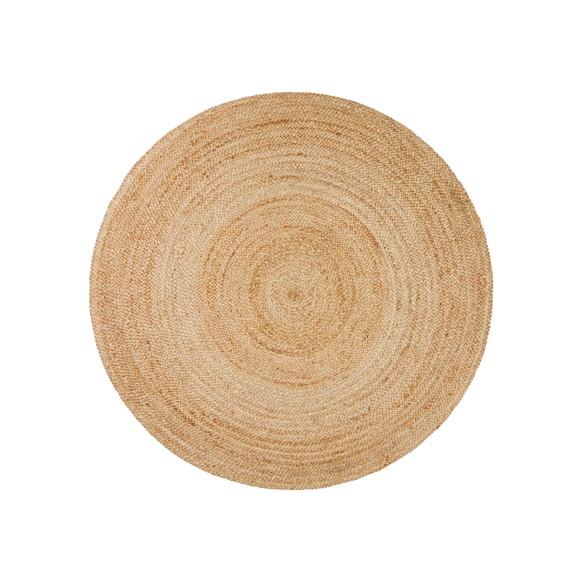 Round Jute Rug - 1.5m x1.5m