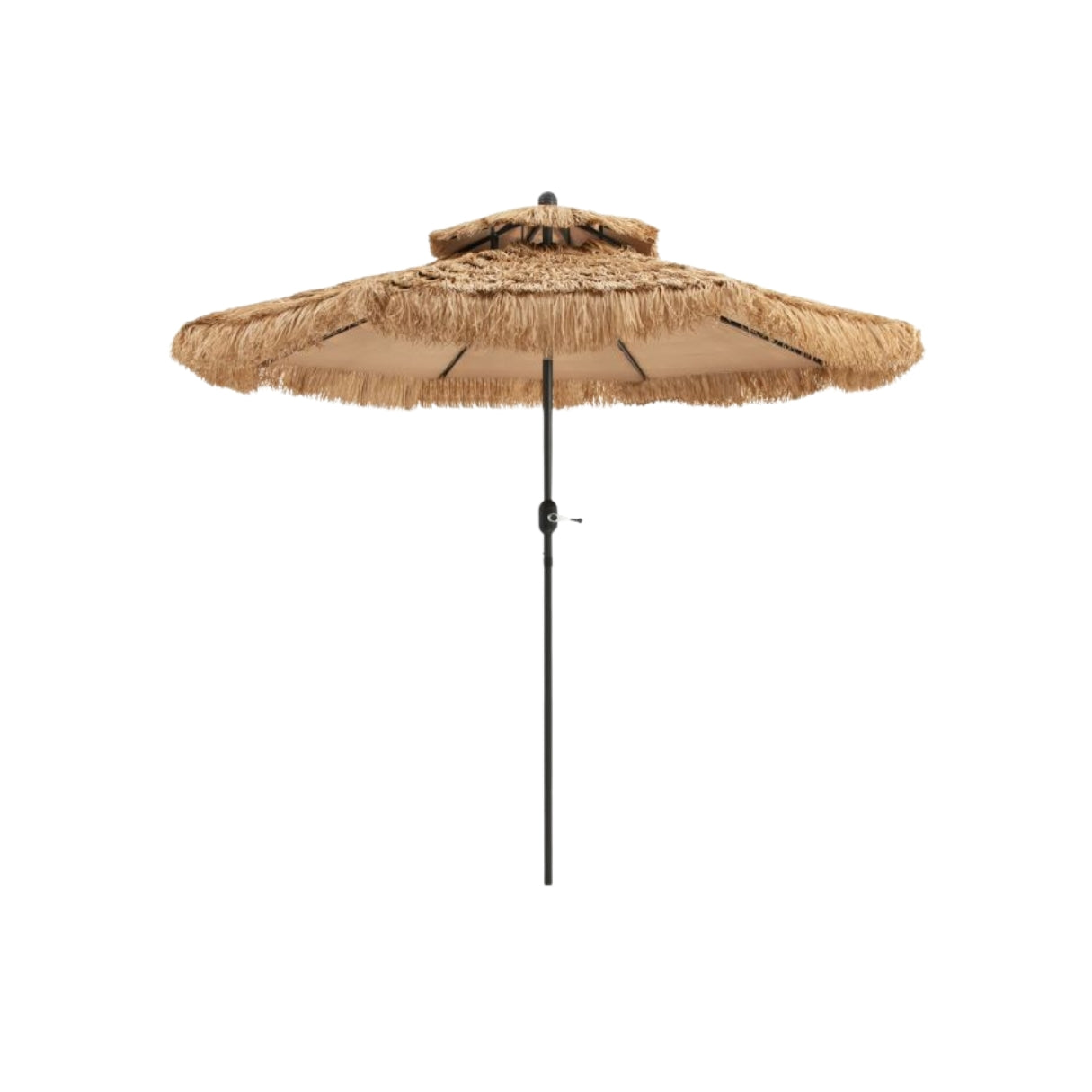 2.5m Tiki Umbrella - with Concrete Base